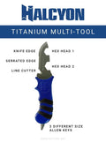 Multi Tool Titanium with Angle 'H' Sheath