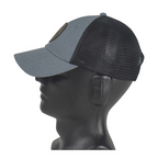GUE Grey/Black Recycled Trucker Hat