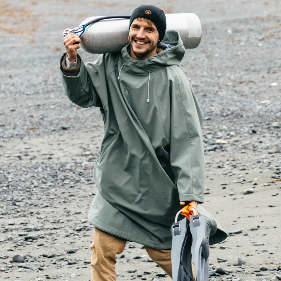 Storm Poncho - Sea Moss
