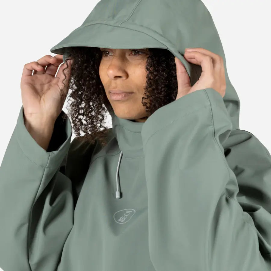 Storm Poncho - Sea Moss